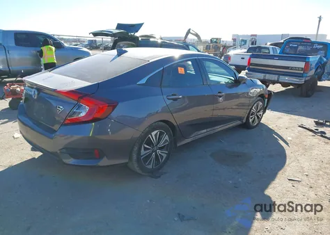 2017 Honda Civic Ex-T from USA, damaged, VIN 19XFC1F3XHE020736